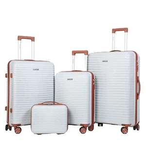 Designer Lightweight 3-Piece Luggage Set New Fashionable Carry-On Trolley Suitcase for Outdoor Travel for Women Men Kids