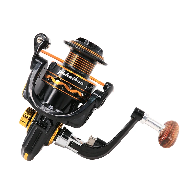 Mini 150 Compact Metal Fishing Spinning Reel, All-Metal Small Pocket  Fishing Spin Wheel for Freshwater and All Season Fishing