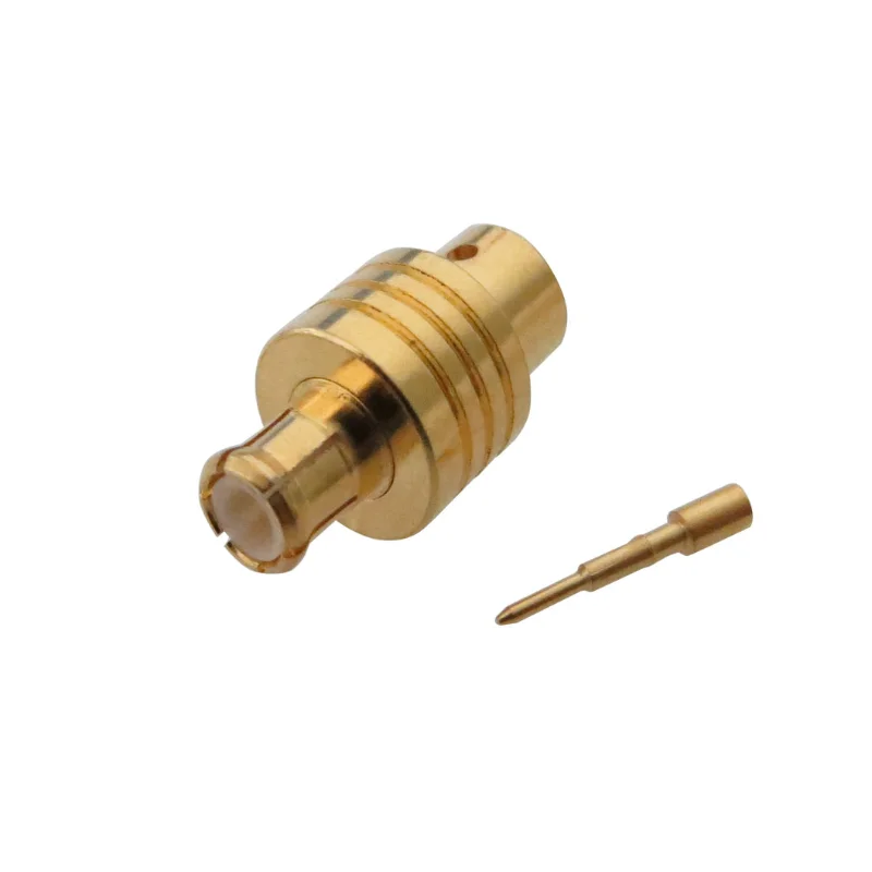MCX-JB3 Connector MCX Male Connector for RG141 RG402 Communication Cables Semi-flexible and Semi-steel