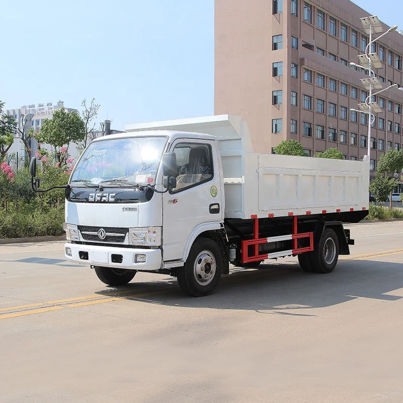 Factory Direct Supply Dongfeng 4x2 Dump Truck Small 5 Ton Mining Tipper Truck for Sale