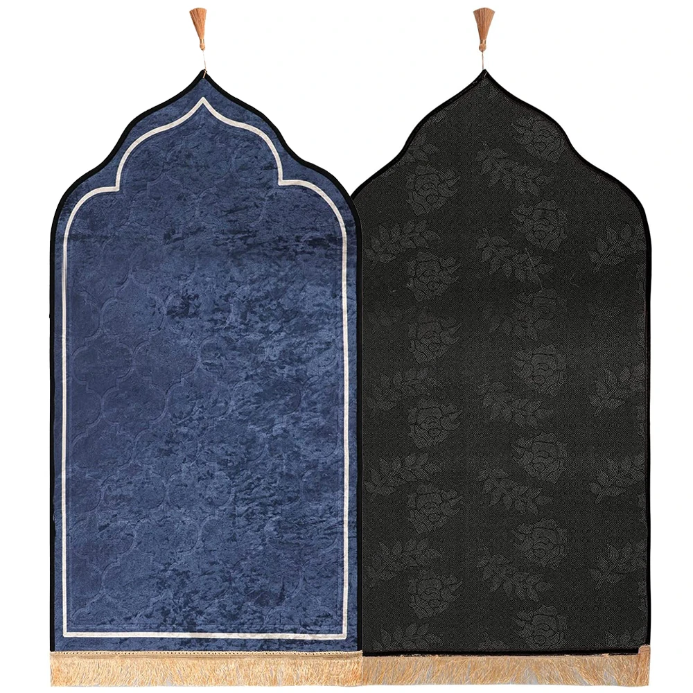 Cf Mpmm04 Wholesale Factory Velvet Prayer Mat Muslim Islamic Ramadan