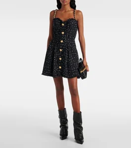 For Busy Girl QD11 Cowhide Women's High Heel Trouser Boots Autumn Western Pointed Toe Thin Boots New Zipper Cowhide Version