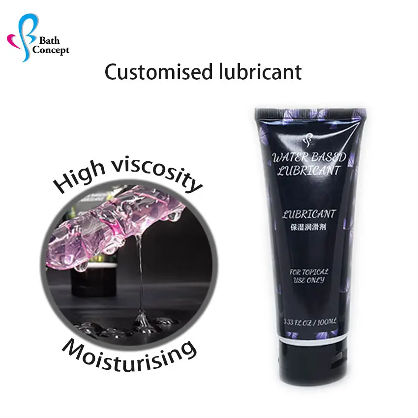 OEM 510K Factory Private Label Natural Adult Water Based Hyaluronic Sexy  Lubricant Gel Oral Men Women Lubricante Anal Sex Lube