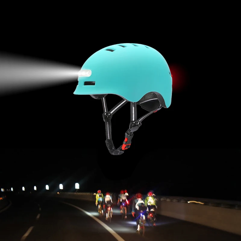 Gudook Smart LED Flash Riding Scooter Helmet with Light for Electric  Scooter and Other Bike Bicycle Accessories| Alibaba.com