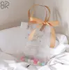 Separate empty PVC tote bag