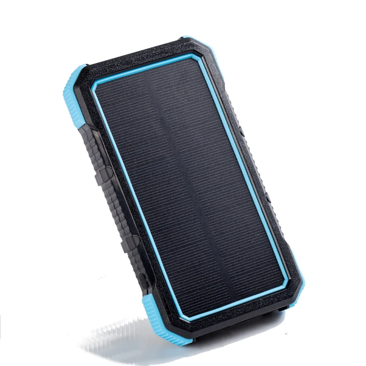 New Arrival Waterproof Wireless Portable  Solar Power Banks Charger with 20,000 mah  High Capacity Battery