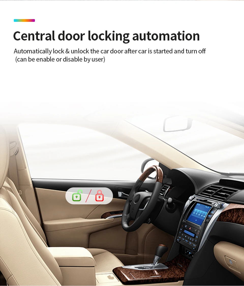 CAN BUS Plug And Play Keyless Entry System Kit For Toyota Corolla 