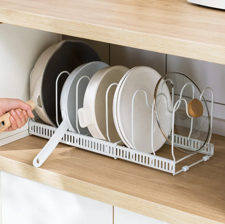 Yicochi Portaposate Da Piano Con Coperchio – Organizer 5 Scomparti, Plastica Per Alimenti E Bambù, 30x30x6,9 Cm - 3