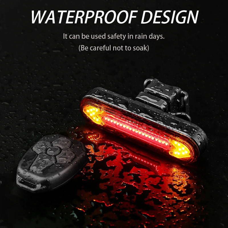 Fanale posteriore per bicicletta senza fili LED ciclismo