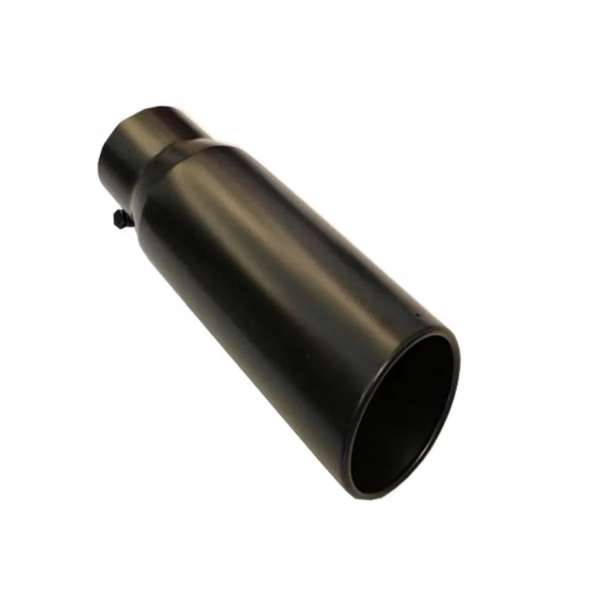 Black Powder Coated Diesel Exhaust Tips Truck Muffler Tips Buy Truck