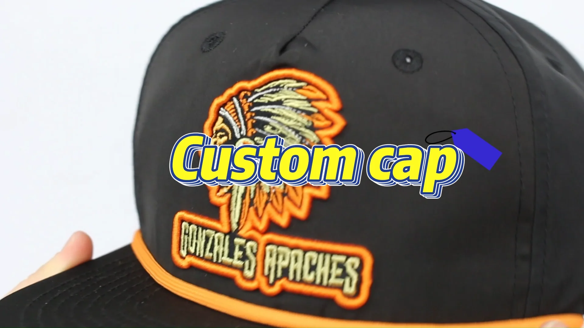 Embossed Hats Wholesale Blank 256 Hat Rope Snapback Cap Low Crown Five