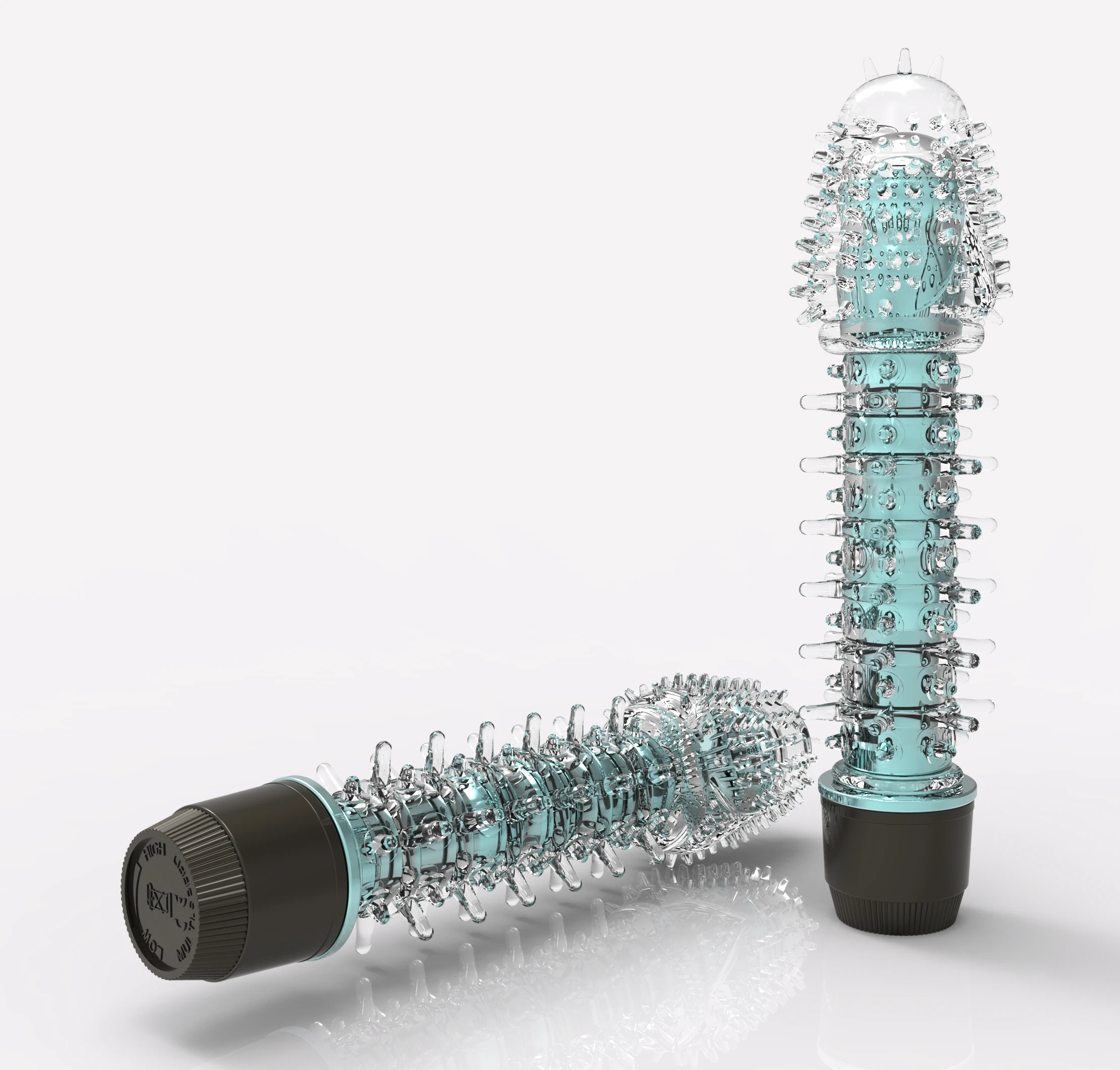 Sextoy Réaliste Vibrant - Godemichet Multifonction Clitoris Point G - Rose - ABS/silicone