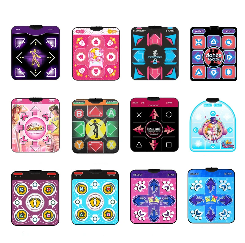 Single User Dancing Step Dance Mat Pad Motion Sensing Wireless Game Mats Dancing Pads
