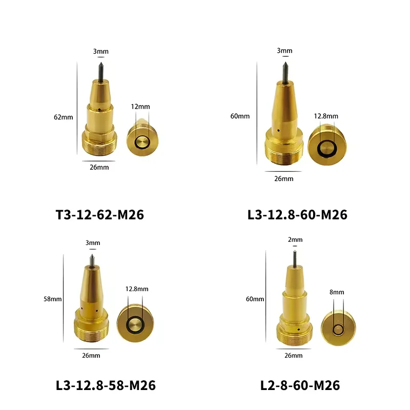 Zixu Pneumatic Dot Peen Engraving Head with Permanent Needle Bits