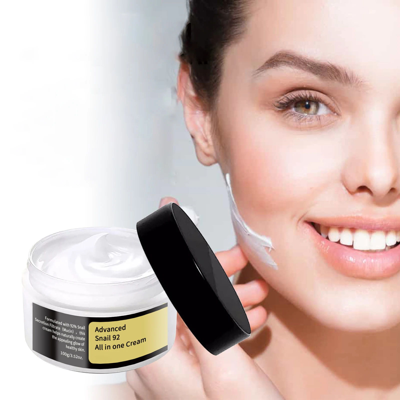 Advanced Snail 92 All in One Cream Snail Collagen Moisturizing Repairing Whitening Snail Face Cream