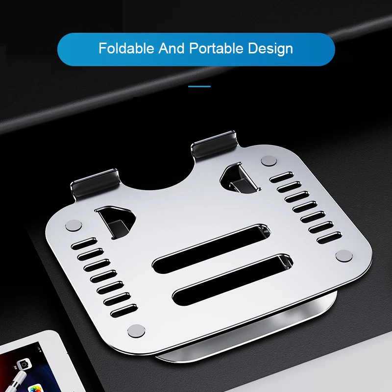 2022 Заводская подставка для ноутбука прочная Регулируемая Гибкая из алюминиевого сплава