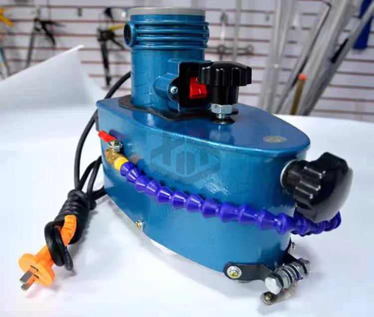 Small Hand Tools Polisher Edger Machinery Flame Glass Polishing Edging Bevel Machine for Round Flat Vertical Edge