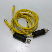 Lot 2 U2515-65 Industrial Automation Cable 4' Long 3 Conductor Female Connector New Original PAC & PLC Dedic"