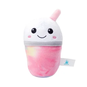 Soft Emotion Boba Tea Pearls Plush Toys Stuffed Bubble Milk Tea Cup Pillow