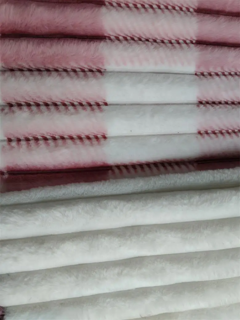 300gsm Eco-friendly Knitted Weft Fleece Fabric for Trousers Sleepwear Interlining Home Decor Windproof Curtains GRS Certified