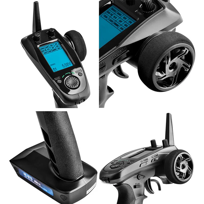 Flysky FS-BS6 6-Channel RC Receiver With Gyro - Compatible With FS-GT5 Transmitter (3-Pack)