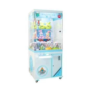 Colorful Baby Prize Redemption Arcade Game Luna Park Coin Machine Coin Operated Arcade Machine Toy Claw Crane Machine