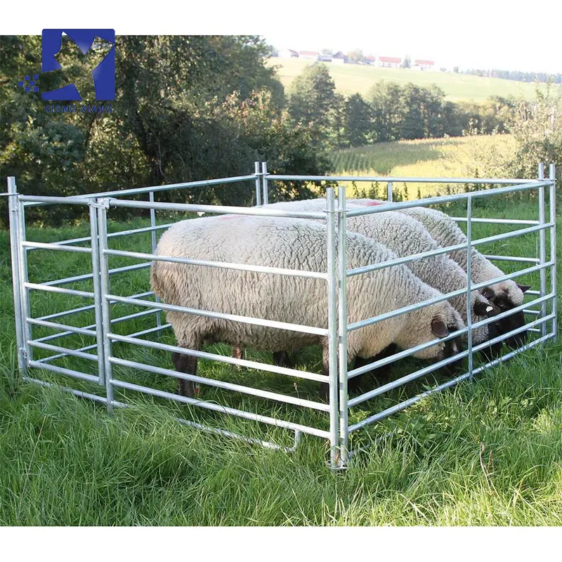 High Quality Factory Portable Sheep Hurdle Livestock Goat Sheep Yard Fence Panels Heavy Duty Sheep Goats Panels Round Pen