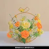 Motif Marguerites Jaunes et Coquelicots