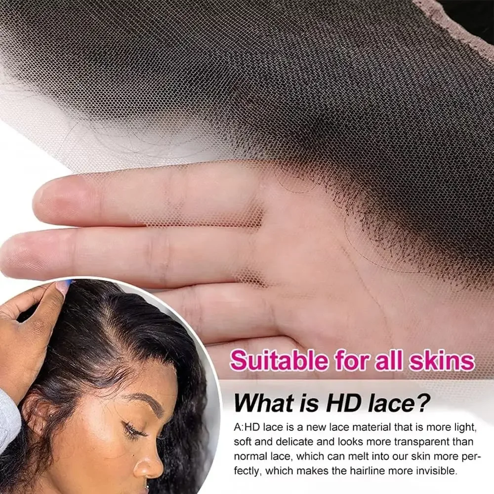 Body Wave Lace Frontal Closure Transparent Lace Pre Plucked Hairline With Baby Hair_voghion.com