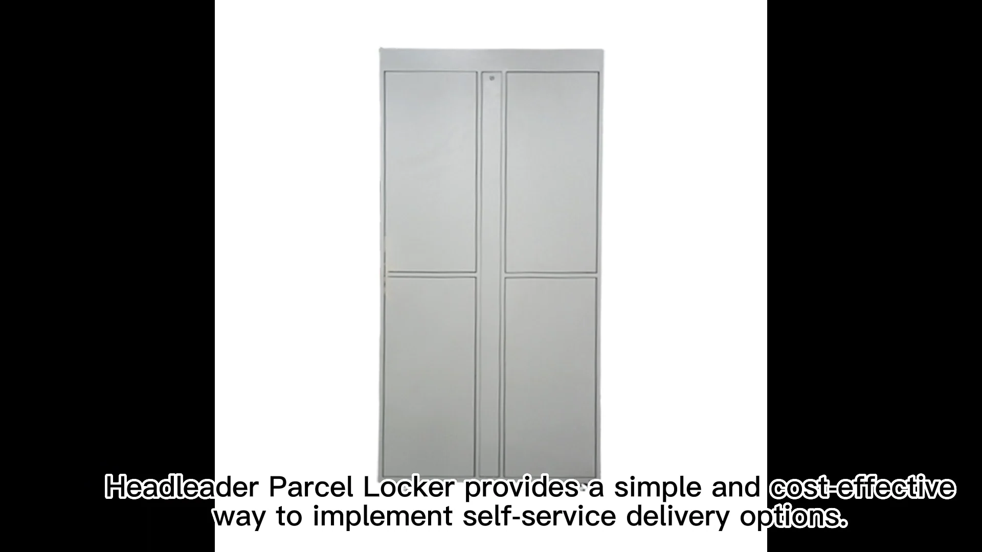 Headleader Outdoor Small Steel Metal Electromagnetic Locker Express ...