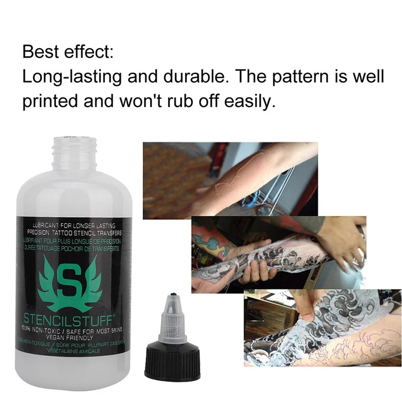 120ml/250ml Natural Organic Skin Friendly Application Tattoo Ink Paste