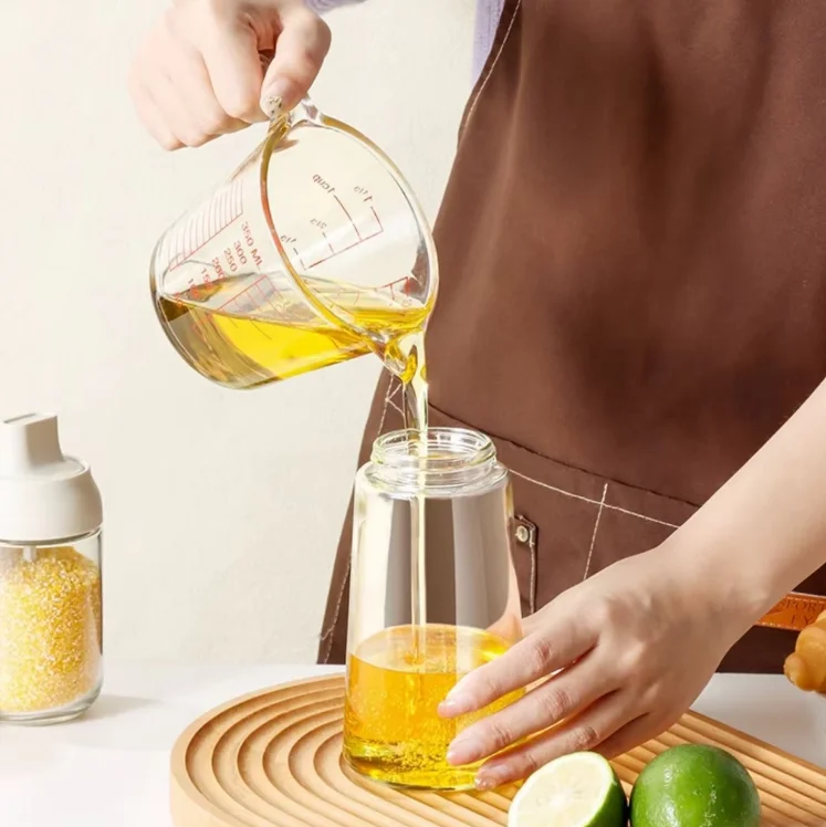 2 in 1 Oil Mister Cooking Glass Spray Oil Bottle Control Container Vinegar Dispenser Food Olive Oil Sprayer for Kitchen Cooking
