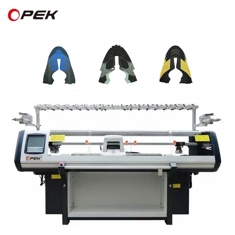 Fully Computerized Shoe Vamp Upper Shima Seiki Stoll Flat Sweater Knitting Machine