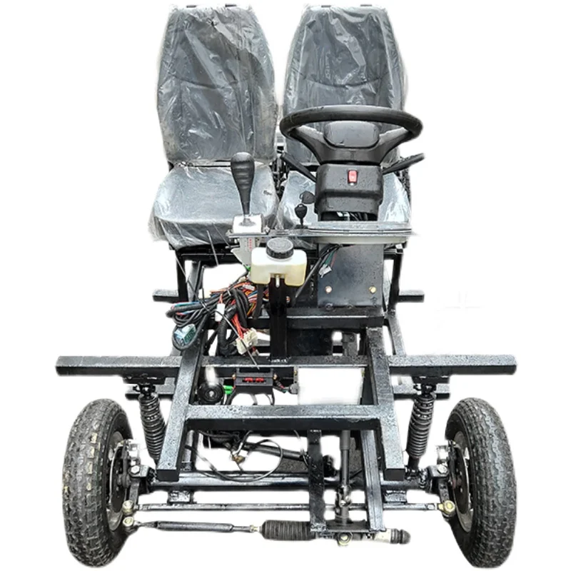 OEM Customization 5000w/10000w Big Power 70KM/H High Speed ATV UTV 2 Seat Front Rear Axle Rhd Electric Car Minivan Under Chassis