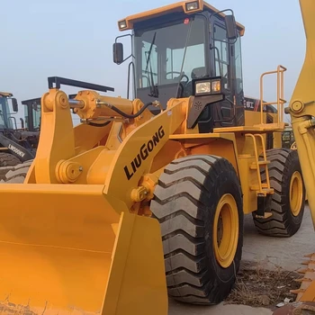 Liugong 856 Hot Sale 5 Ton Rated Load Backhoe Front Loader Cummins Engine Wheel Loader Cheap Price Focused Motor Used Loaders