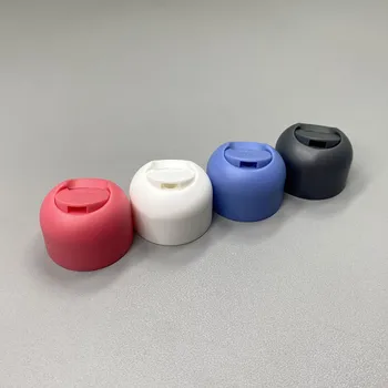 Good Tightness Smooth/matte Disc Top Cap for Liquid Soap Custom Color Hand Sanitizer Dispensing Bottles Disc Cap
