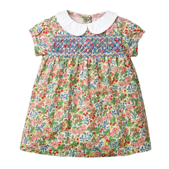 collar frock for baby girl