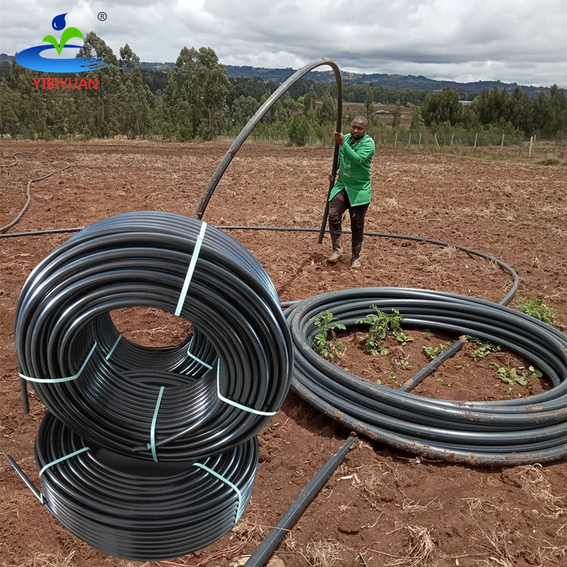 Farm Water Tube Drip Irrigation System Hdpe Quick Coupling Sprinkler Pipe 63mm 75mm 90m