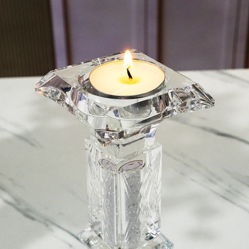 product small bridge carving beautiful and atmospheric home decoration wedding decoration christmas candle holder-7