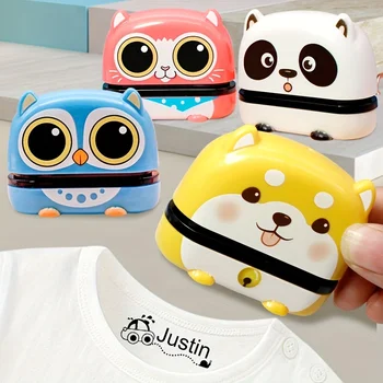 Factory direct sale clothes stamp for kids children clothing stamp name stamp for clothing kids