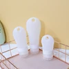 White Silicone Refillable Bottle