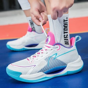 High-Quality Professional Lightweight Sneakers Shock-Absorbing Summer Men's Shoes Adjustable Lace-up Odor-Resistant Sports Shoes