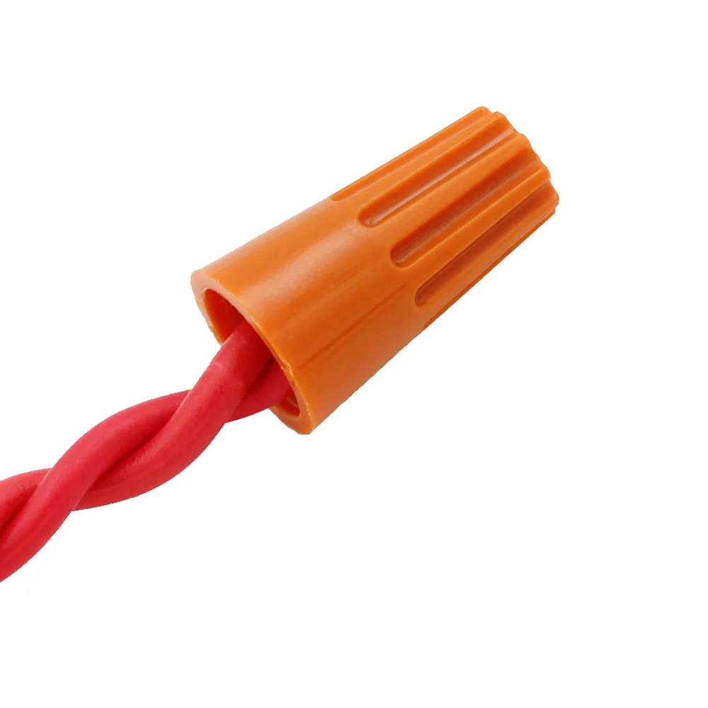 "P1 Enclosed Screw-on Wire Terminal for 22-14AWG Cables Grey Color"