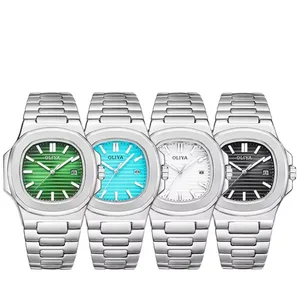 Oliya 1686 Custom logo High Quality Man Quartz Watches Classic Luxury Wristwatch Personalized Fashion Watches for Men