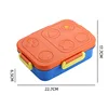 3 Compartments-blue orange