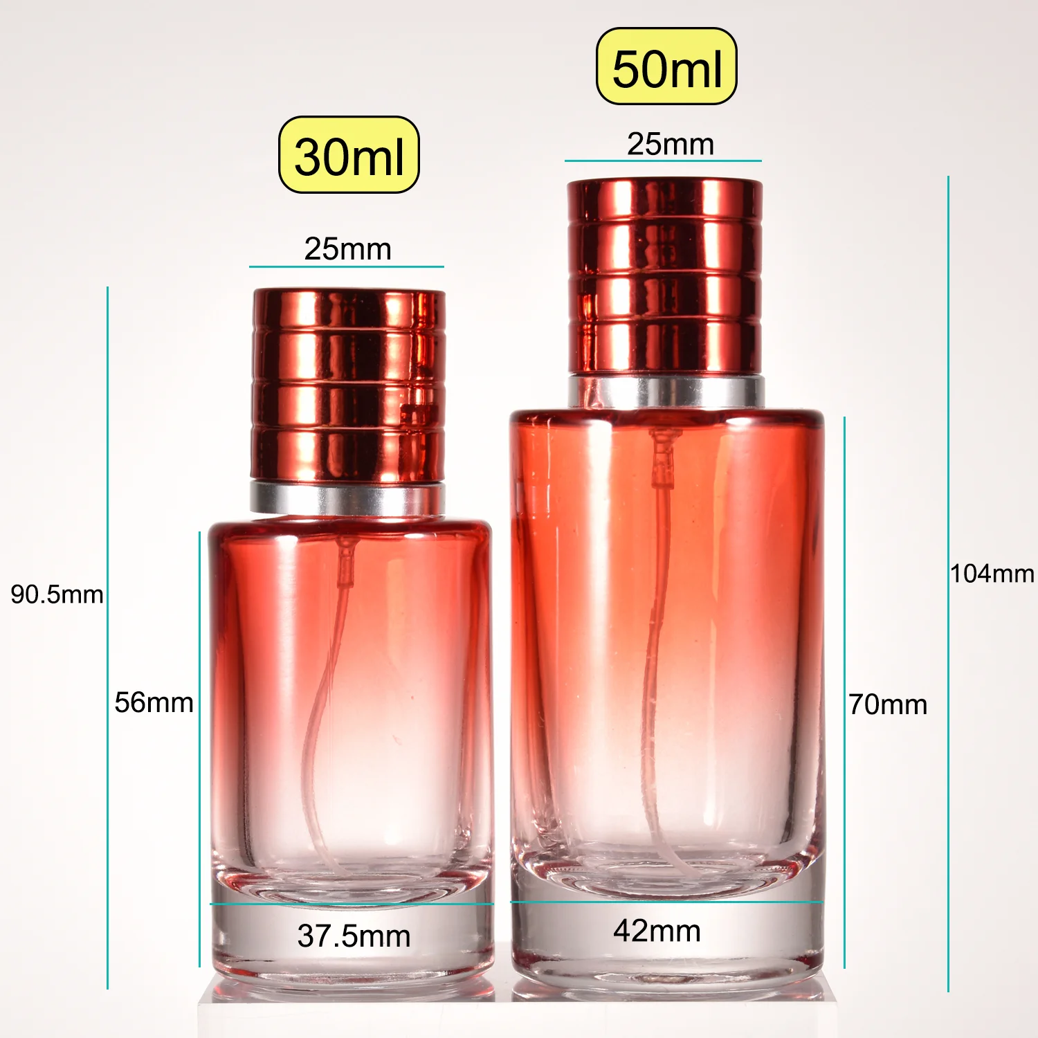 Brand Collection 30ml Glass Spray Bottle For Perfume Skin Care, Oem