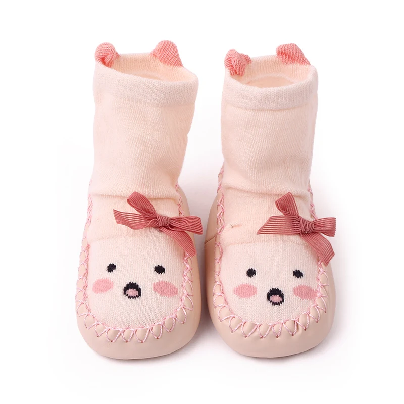 Baby Shoes and Socks Cartoon Boys and Girls Baby Socks Glue Non-slip Soft Soled Indoor Children's Floor Socks manufacture