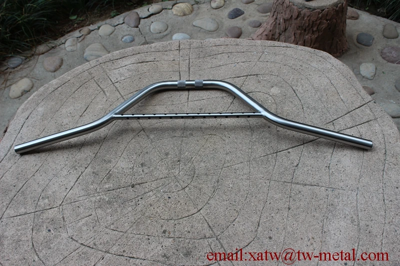 Titanium BMX Bike Handlebar Super Light Customizable Ti BMX Handlebars for Racing & Freestyle Cycling