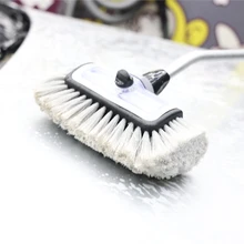 Long Handle Wheel Clean Wholesale Car Cleaning Kit Soft Bristle Truck Car Wash Brushes High Pressure Water Flow