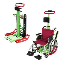 Electric Track-Type Stair Climbing Machine Powered Wheelchair Lift for Elderly Car Docking Home & Clinic Use